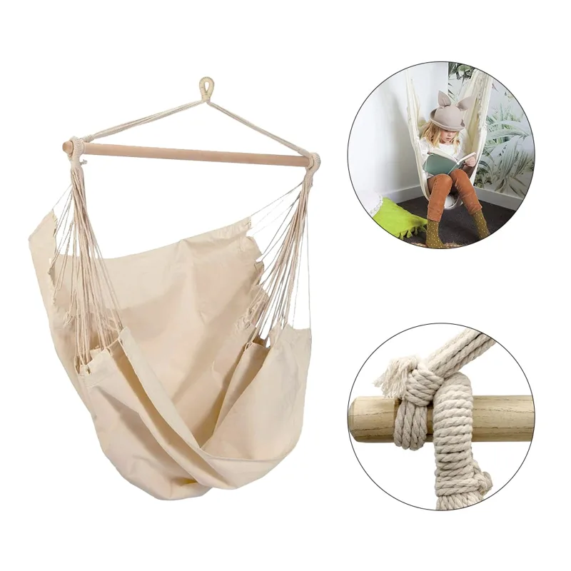 Poltrona Amaca Da Giardino VERDELOOK - Polycotton 150x120 Cm, Portata 120 Kg - Foto 14